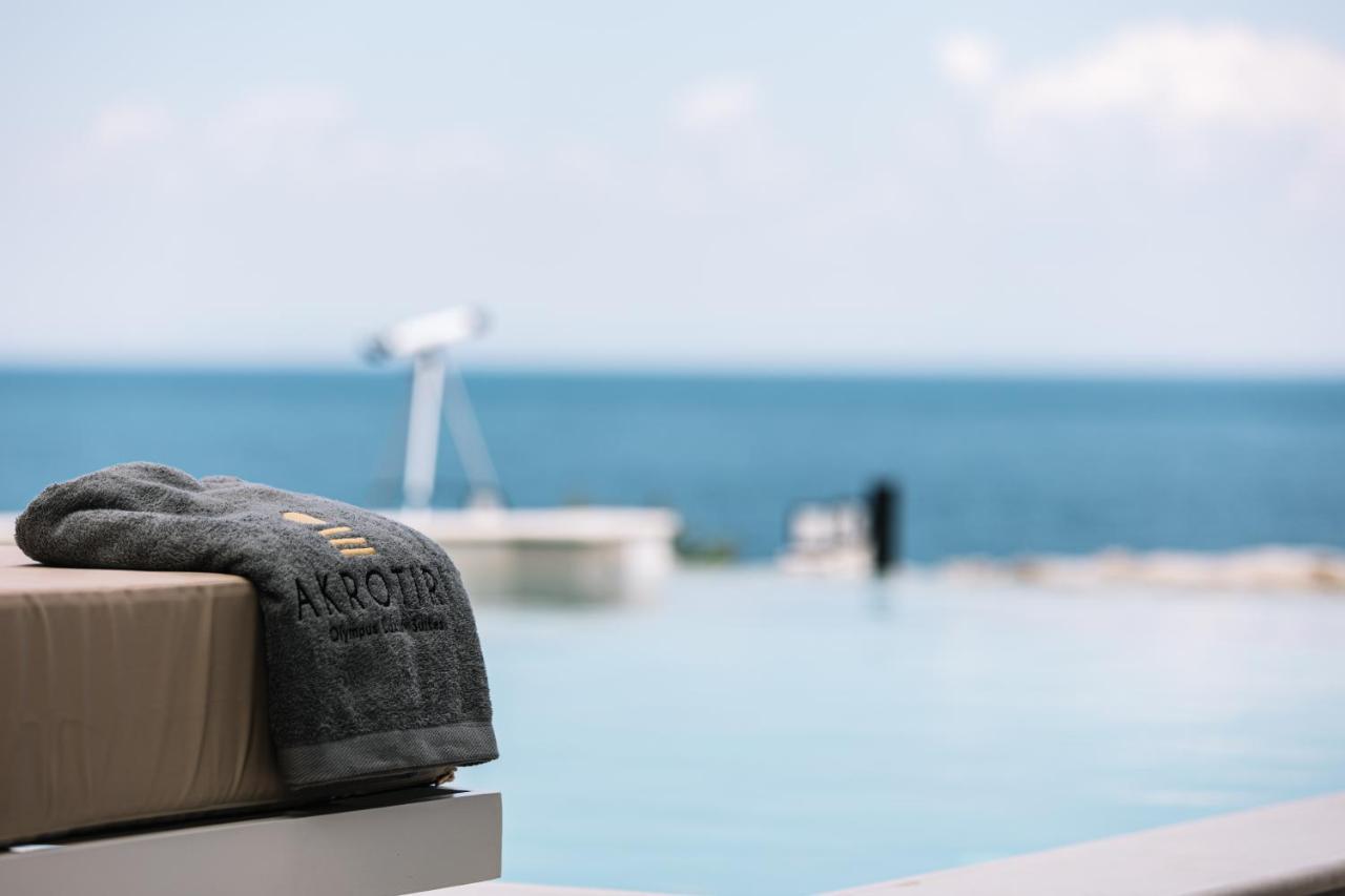 Akrotiri Olympus Luxury Suites - Adults Only Plaka Litochorou Exteriér fotografie