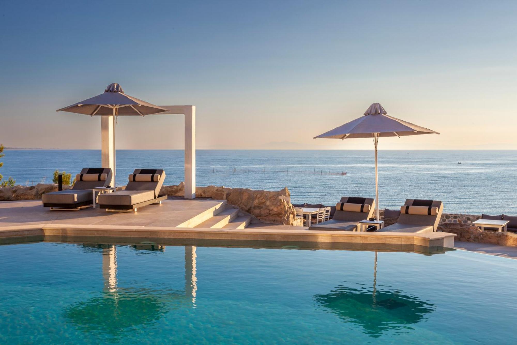 Akrotiri Olympus Luxury Suites - Adults Only Plaka Litochorou Exteriér fotografie