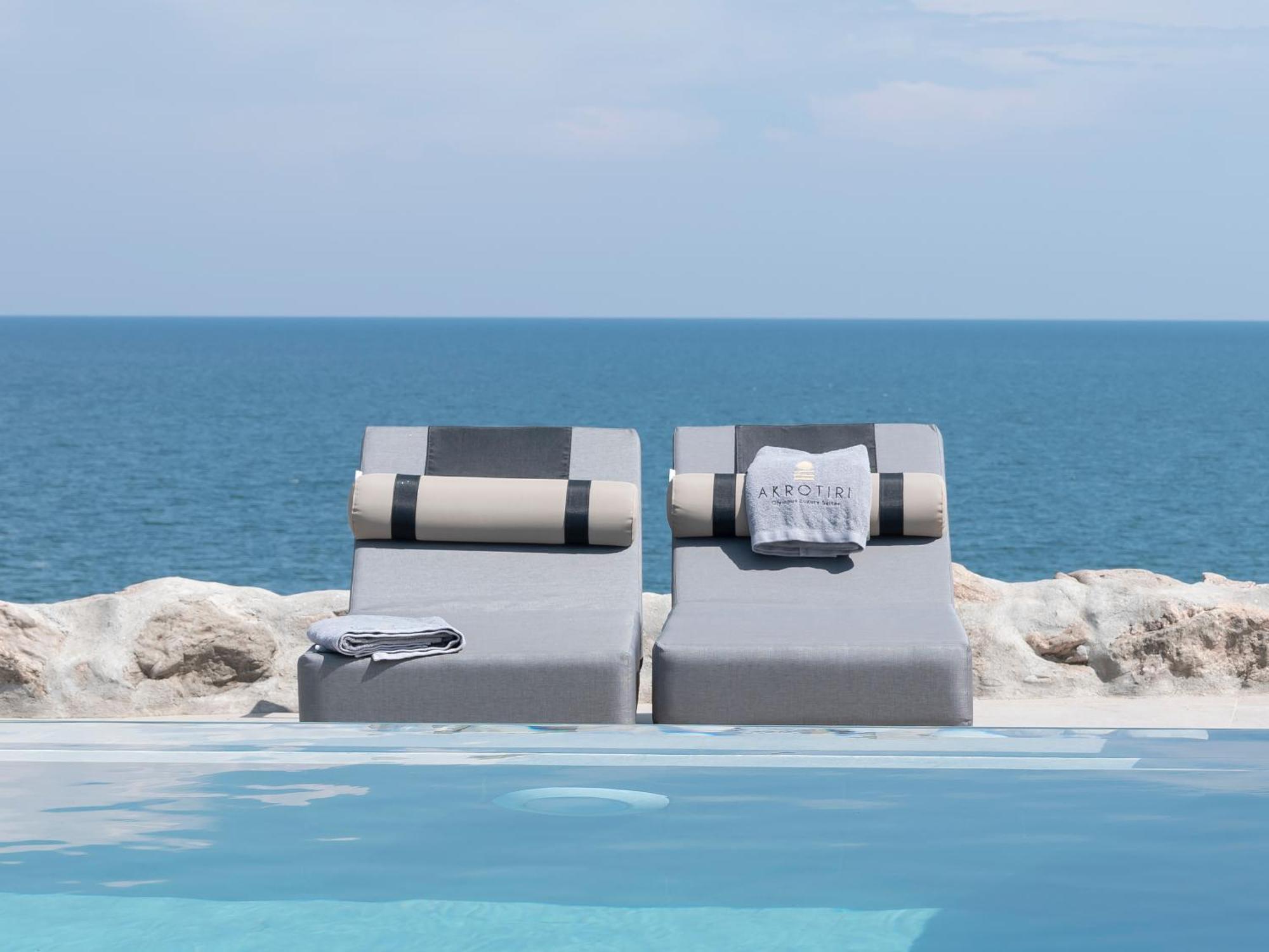 Akrotiri Olympus Luxury Suites - Adults Only Plaka Litochorou Exteriér fotografie